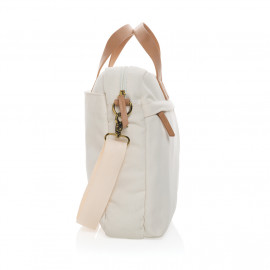 Impact AWARE™ 16 oz. recycled canvas laptop bag