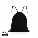 Impact AWARE™ Recycled cotton drawstring backpack 145g