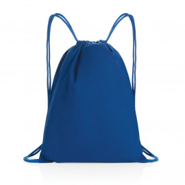 Impact AWARE™ Recycled cotton drawstring backpack 145g