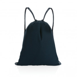 Impact AWARE™ Recycled cotton drawstring backpack 145g