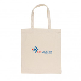 Impact AWARE™ Recycled cotton tote w/bottom 145g