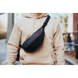 Crescent AWARE™ RPET half moon sling bag
