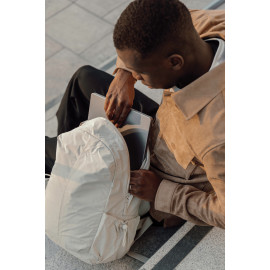 KENTO URBAN RCS recycled nylon 15.6 inch Backpack with front