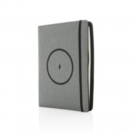 Корица за тефтер с безжично зареждане "Power" 5W - 5000mAh