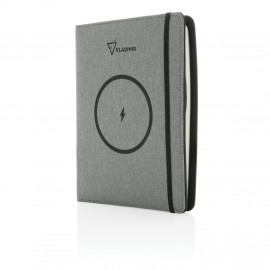 Корица за тефтер с безжично зареждане "Power" 5W - 5000mAh