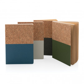 A5 cork & kraft notebook