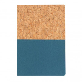 A5 cork & kraft notebook