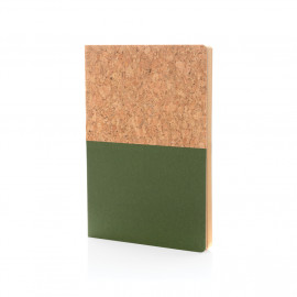 A5 cork & kraft notebook