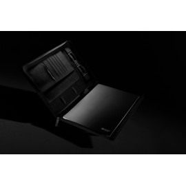 Swiss Peak Heritage RCS rPU A4 portfolio with zipper