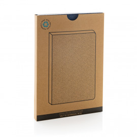 Phrase GRS certified recycled felt A5 notebook