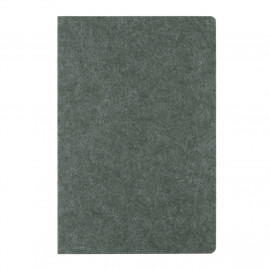 Phrase GRS certified recycled felt A5 notebook