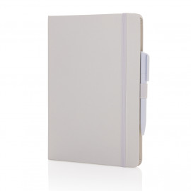 Sam A5 RCS certified bonded leather classic notebook