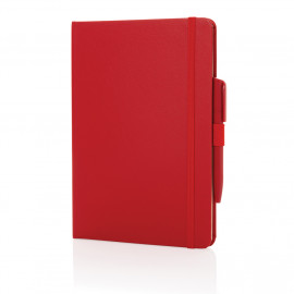 Sam A5 RCS certified bonded leather classic notebook