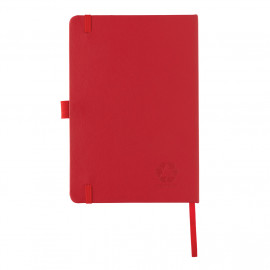 Sam A5 RCS certified bonded leather classic notebook