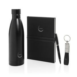 Swiss Peak RCS deluxe business gift set w/ water bottle