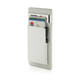 Standard aluminium RFID magnetic phone cardholder
