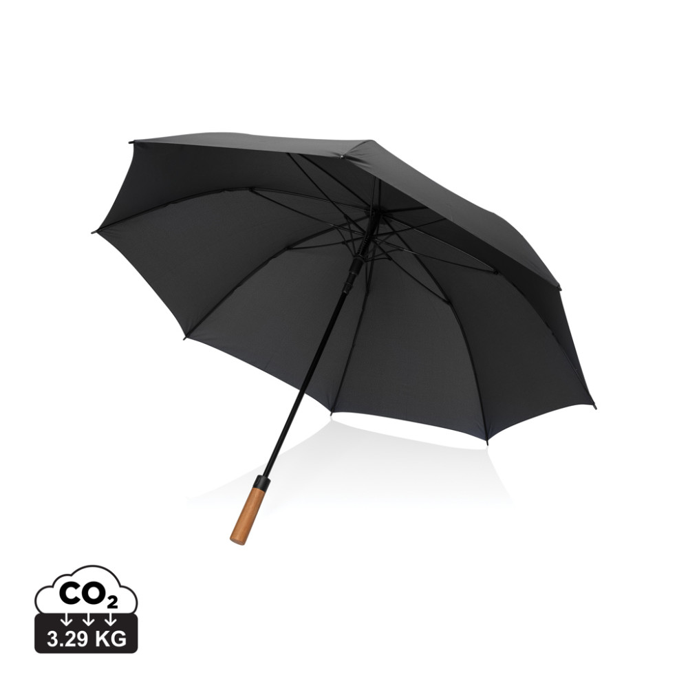 Tony Aware™ RPET 30 inch acacia auto open umbrella Tony Aware™ RPET 30 inch acacia auto open umbrella