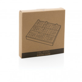 FSC® wooden Sudoku game