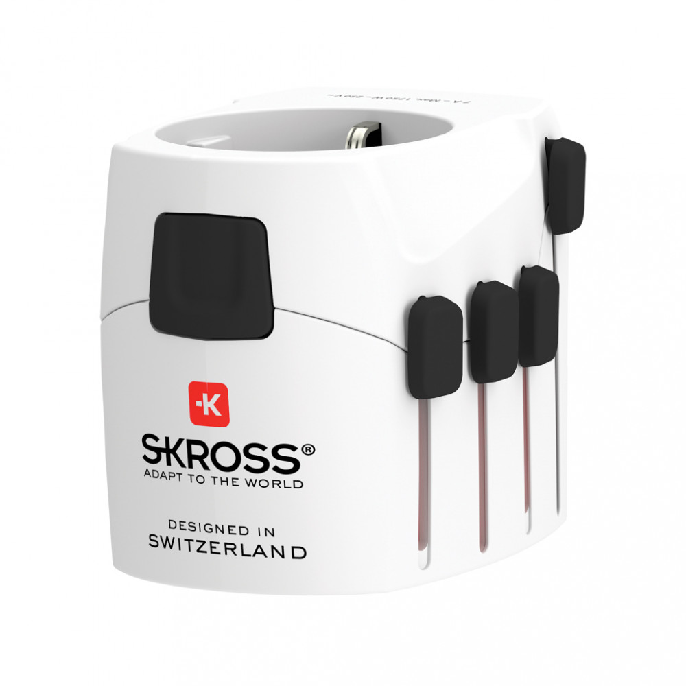 SKROSS Pro 3-Pole World Travel Adapter SKROSS Pro 3-Pole World Travel Adapter