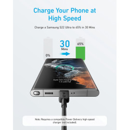 Anker USB-C to USB-C Cable 1.8 metre 60W Anker USB-C to USB-C Cable 1.8 metre 60W