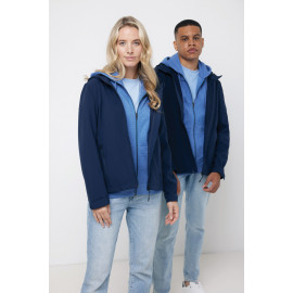 Iqoniq Makalu men recycled polyester soft shell jacket