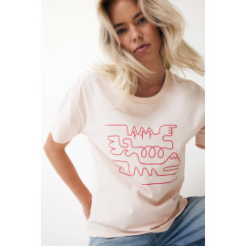 Iqoniq Yala women recycled cotton t-shirt