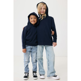 IQONIQ Yengo kids recycled cotton hoodie with sidepockets