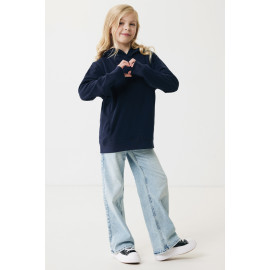 IQONIQ Yengo kids recycled cotton hoodie with sidepockets