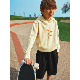 IQONIQ Yengo kids recycled cotton hoodie with sidepockets