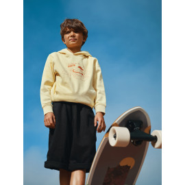 IQONIQ Yengo kids recycled cotton hoodie with sidepockets