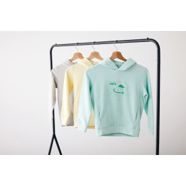 IQONIQ Yengo kids recycled cotton hoodie with sidepockets