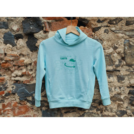IQONIQ Yengo kids recycled cotton hoodie with sidepockets