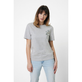 Iqoniq Manuel recycled cotton t-shirt undyed