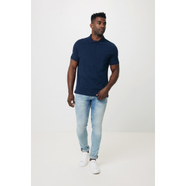 Iqoniq Yosemite recycled cotton pique polo