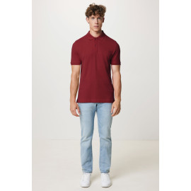 Iqoniq Yosemite recycled cotton pique polo