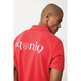 Iqoniq Yosemite recycled cotton pique polo