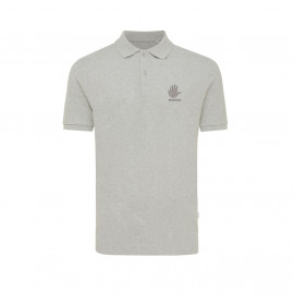 Iqoniq Yosemite recycled cotton pique polo