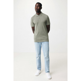 Iqoniq Yosemite recycled cotton pique polo