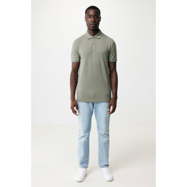 Iqoniq Yosemite recycled cotton pique polo