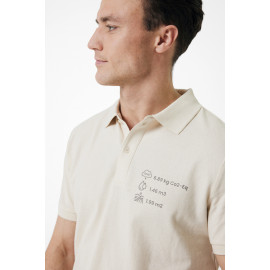 Iqoniq Yosemite recycled cotton pique polo