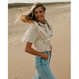 Iqoniq Yosemite recycled cotton pique polo