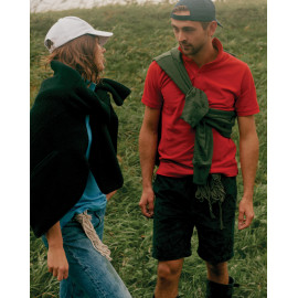 Iqoniq Yosemite recycled cotton pique polo