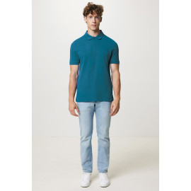 Iqoniq Yosemite recycled cotton pique polo