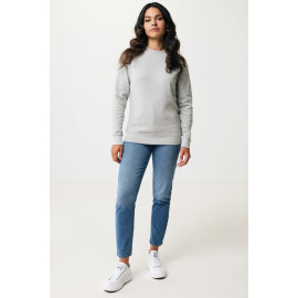 Iqoniq Denali recycled cotton crew neck undyed