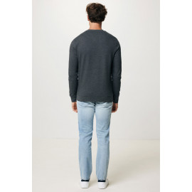 Iqoniq Denali recycled cotton crew neck undyed