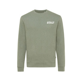 Iqoniq Denali recycled cotton crew neck undyed