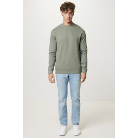 Iqoniq Denali recycled cotton crew neck undyed