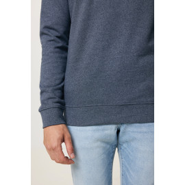 Iqoniq Denali recycled cotton crew neck undyed