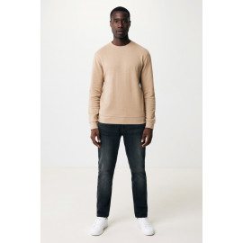 Iqoniq Denali recycled cotton crew neck undyed