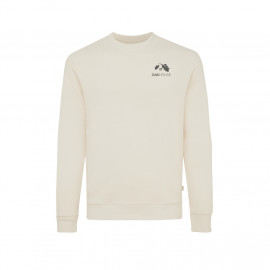 Iqoniq Denali recycled cotton crew neck undyed